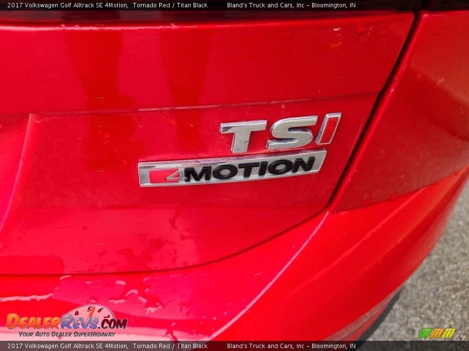 2017 Volkswagen Golf Alltrack SE 4Motion Tornado Red / Titan Black Photo #9