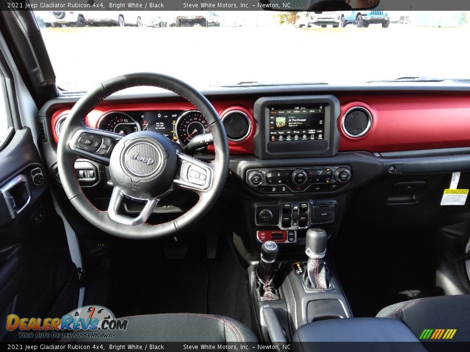 2021 Jeep Gladiator Rubicon 4x4 Bright White / Black Photo #18