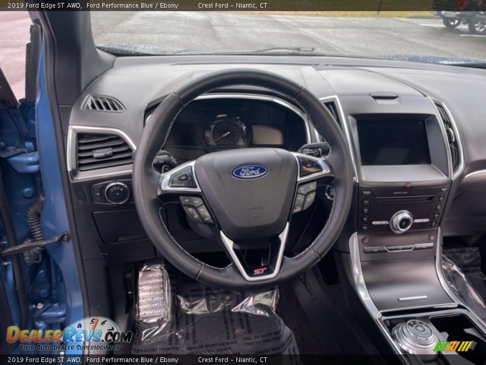 2019 Ford Edge ST AWD Ford Performance Blue / Ebony Photo #24