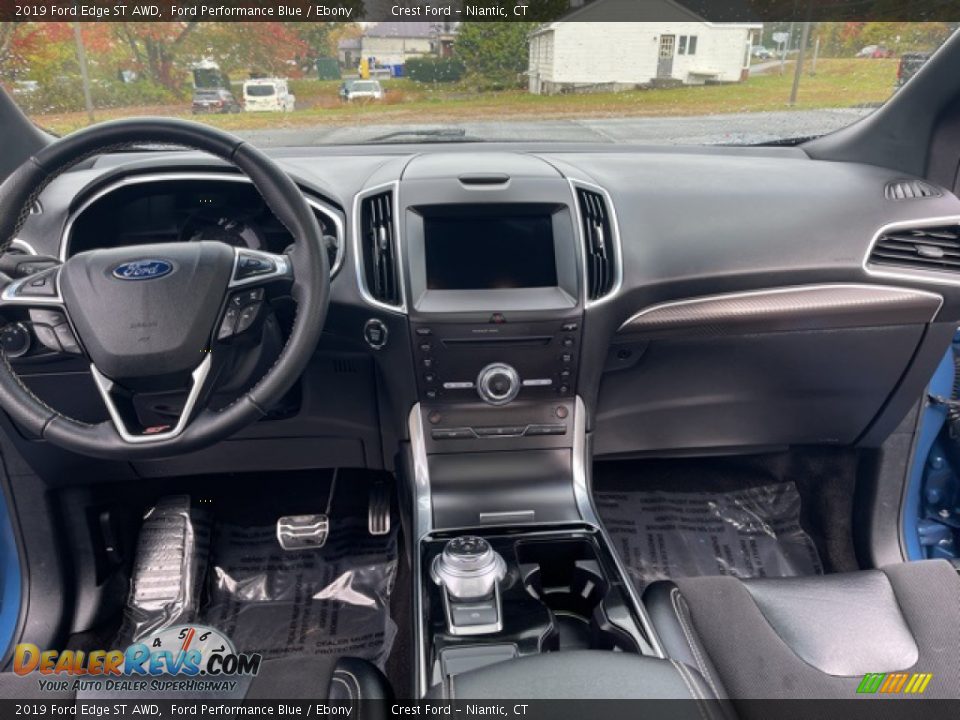 2019 Ford Edge ST AWD Ford Performance Blue / Ebony Photo #25