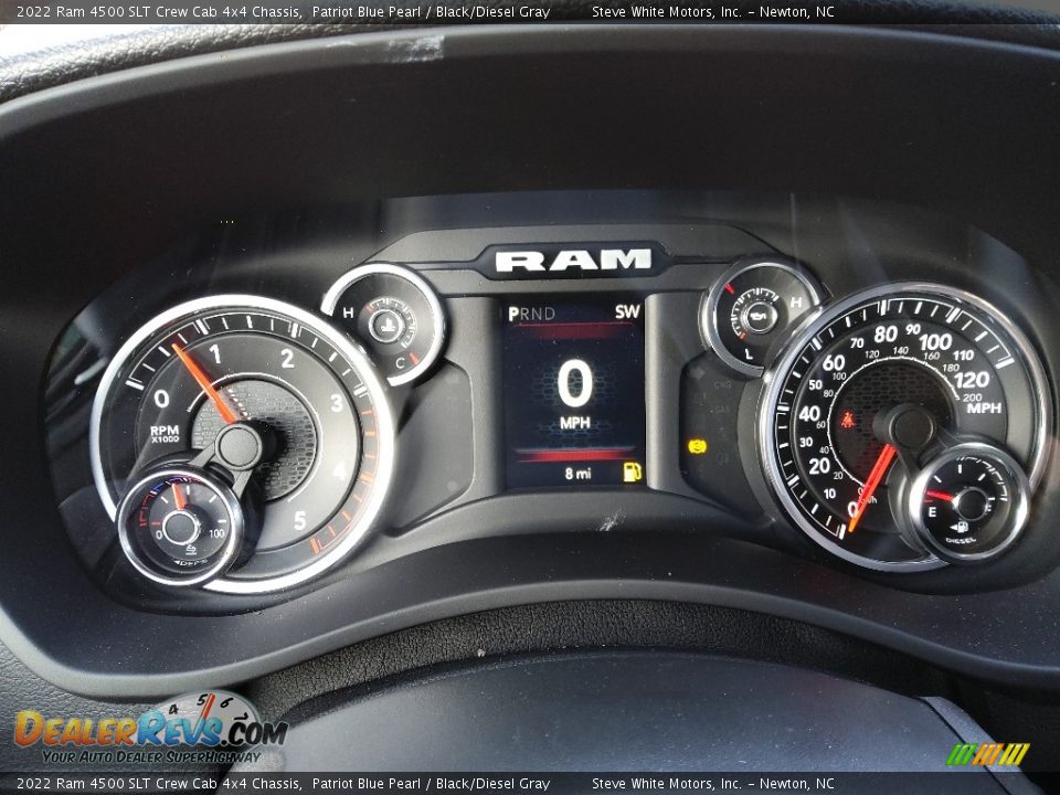 2022 Ram 4500 SLT Crew Cab 4x4 Chassis Gauges Photo #21