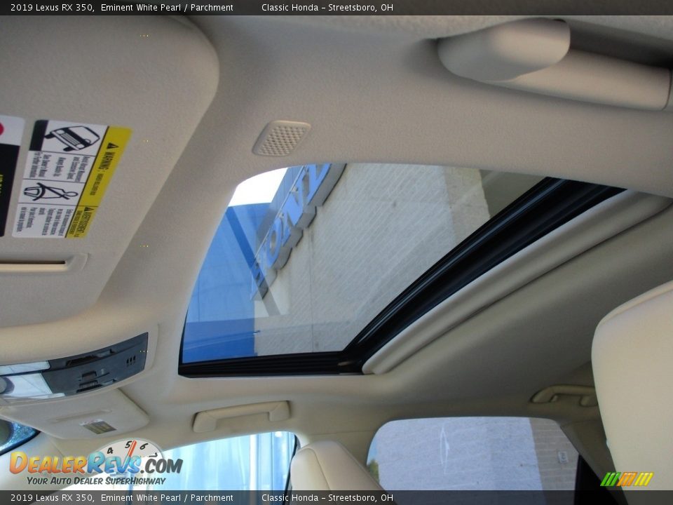 2019 Lexus RX 350 Eminent White Pearl / Parchment Photo #33