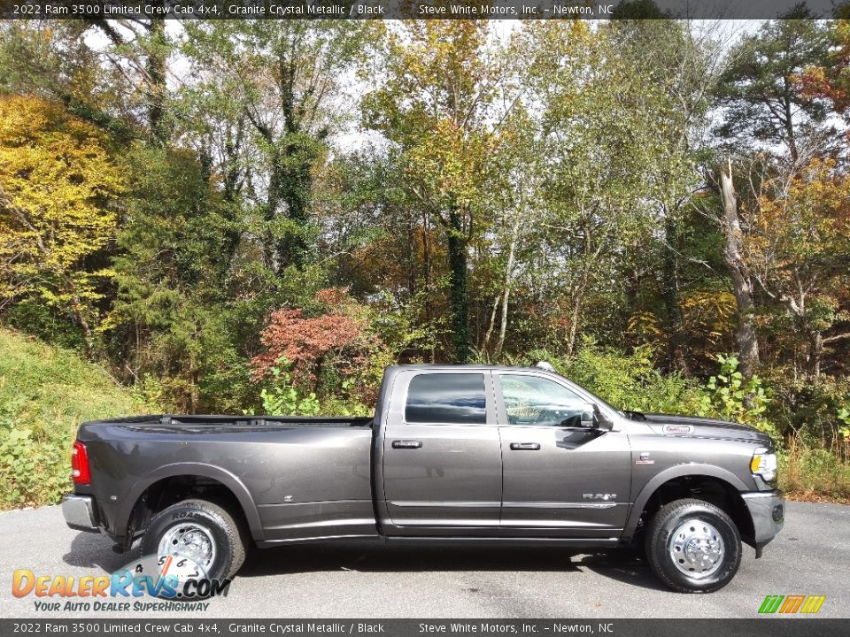 Granite Crystal Metallic 2022 Ram 3500 Limited Crew Cab 4x4 Photo #5