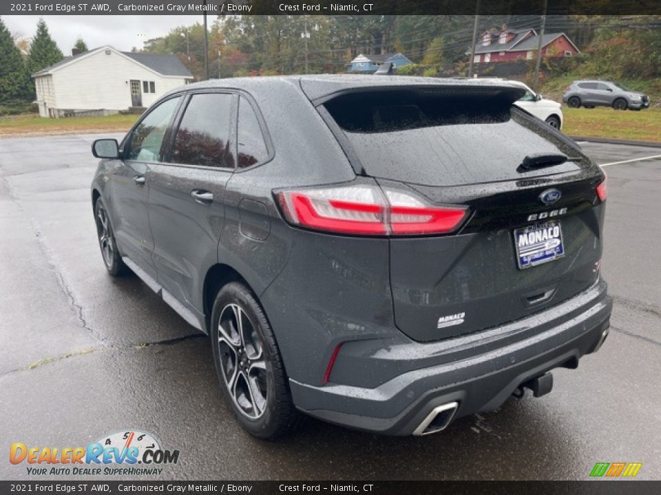 2021 Ford Edge ST AWD Carbonized Gray Metallic / Ebony Photo #4