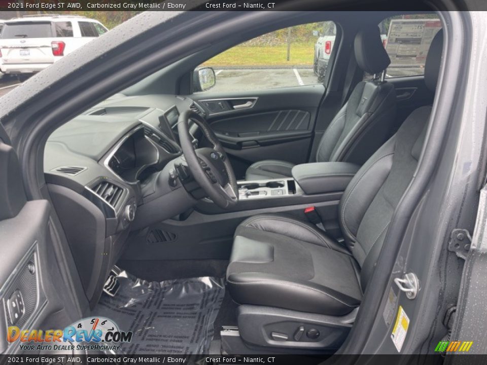 Front Seat of 2021 Ford Edge ST AWD Photo #5