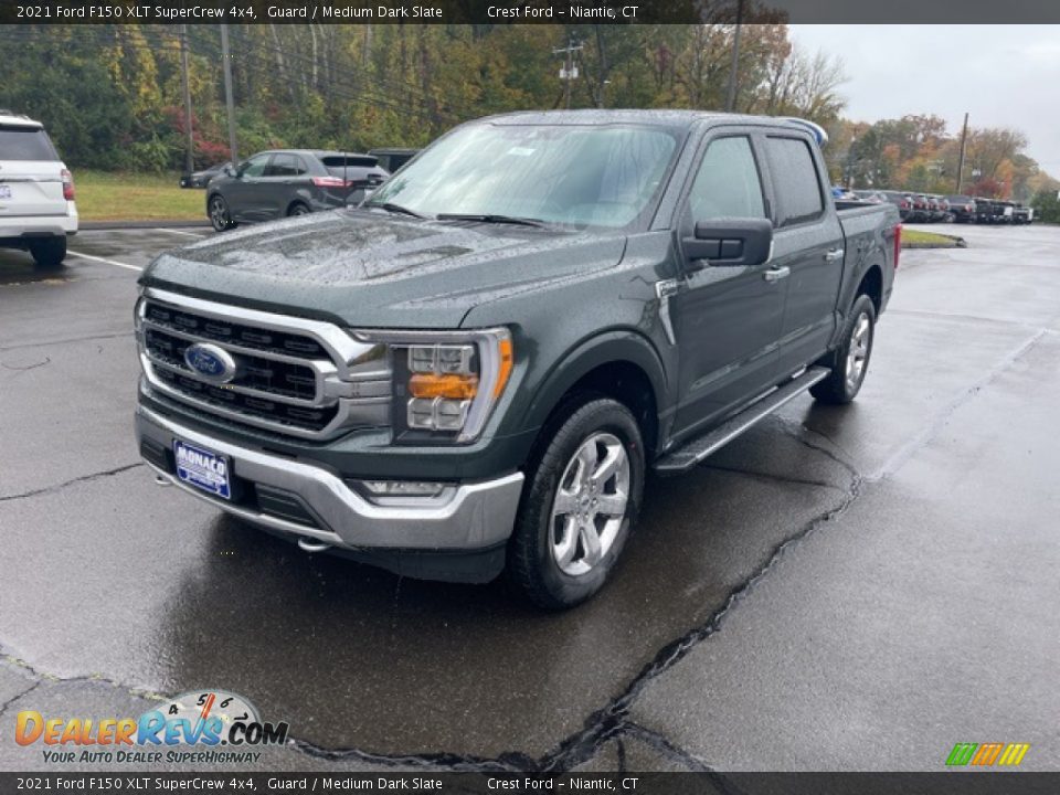 2021 Ford F150 XLT SuperCrew 4x4 Guard / Medium Dark Slate Photo #1