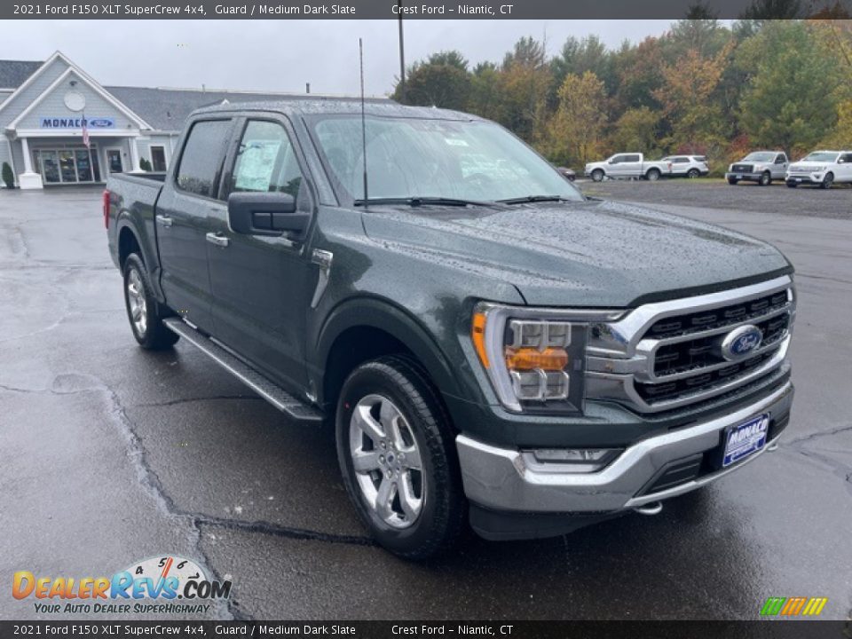 2021 Ford F150 XLT SuperCrew 4x4 Guard / Medium Dark Slate Photo #2