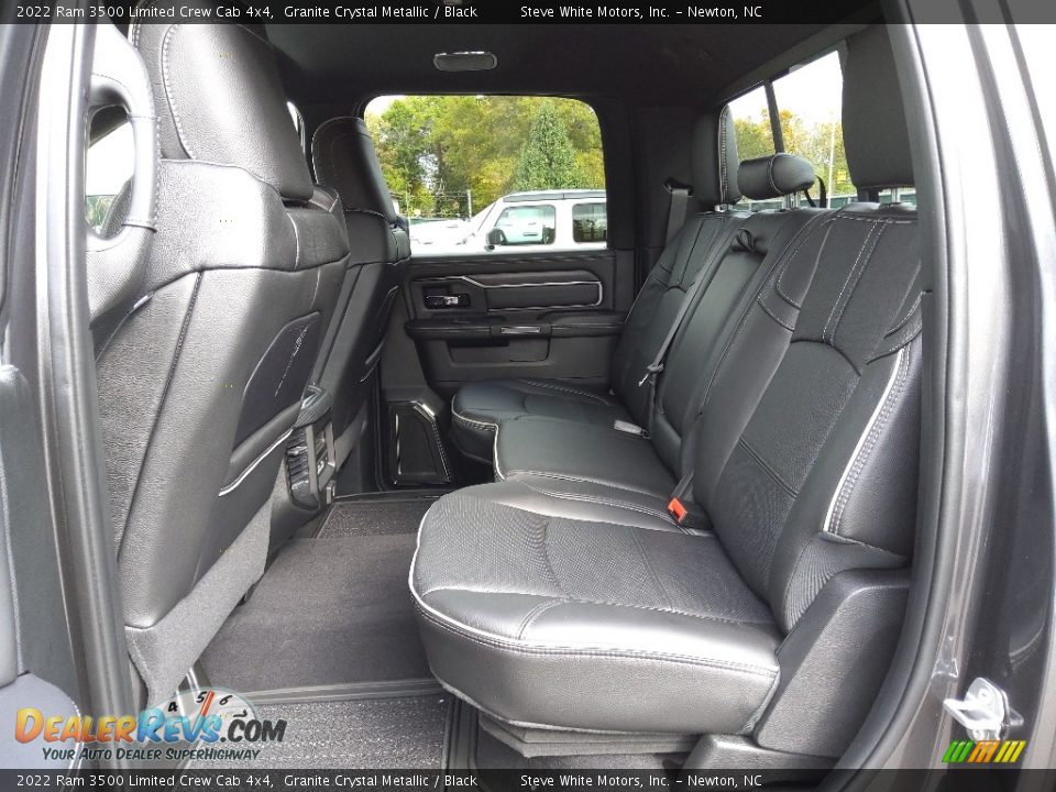 Rear Seat of 2022 Ram 3500 Limited Crew Cab 4x4 Photo #14