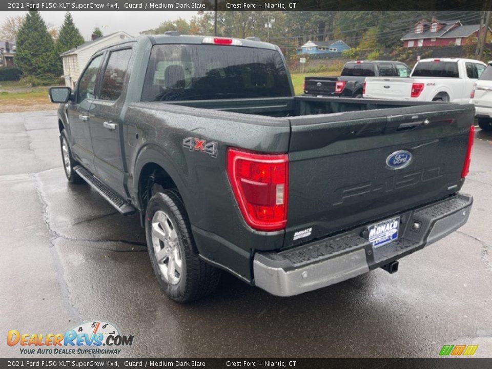 2021 Ford F150 XLT SuperCrew 4x4 Guard / Medium Dark Slate Photo #4