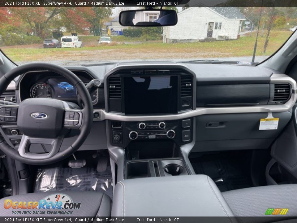 2021 Ford F150 XLT SuperCrew 4x4 Guard / Medium Dark Slate Photo #7