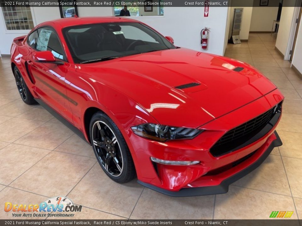 Front 3/4 View of 2021 Ford Mustang California Special Fastback Photo #2