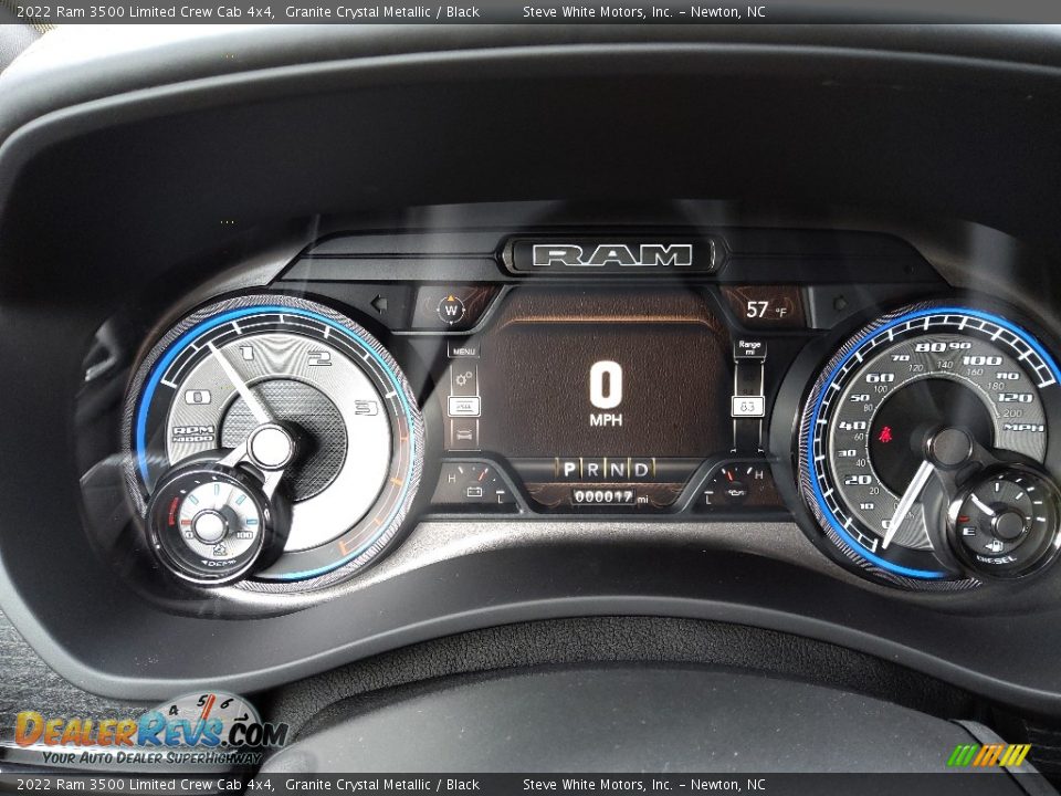 2022 Ram 3500 Limited Crew Cab 4x4 Gauges Photo #23