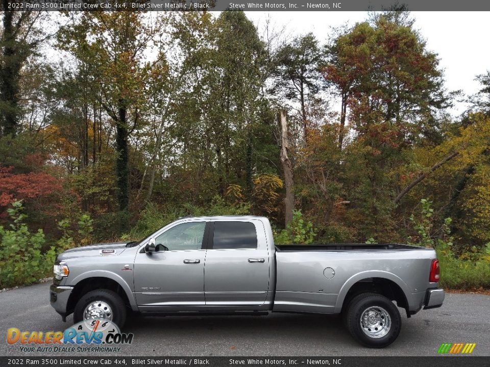 2022 Ram 3500 Limited Crew Cab 4x4 Billet Silver Metallic / Black Photo #1