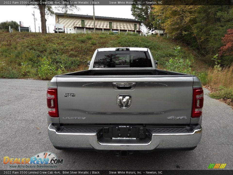 2022 Ram 3500 Limited Crew Cab 4x4 Billet Silver Metallic / Black Photo #5