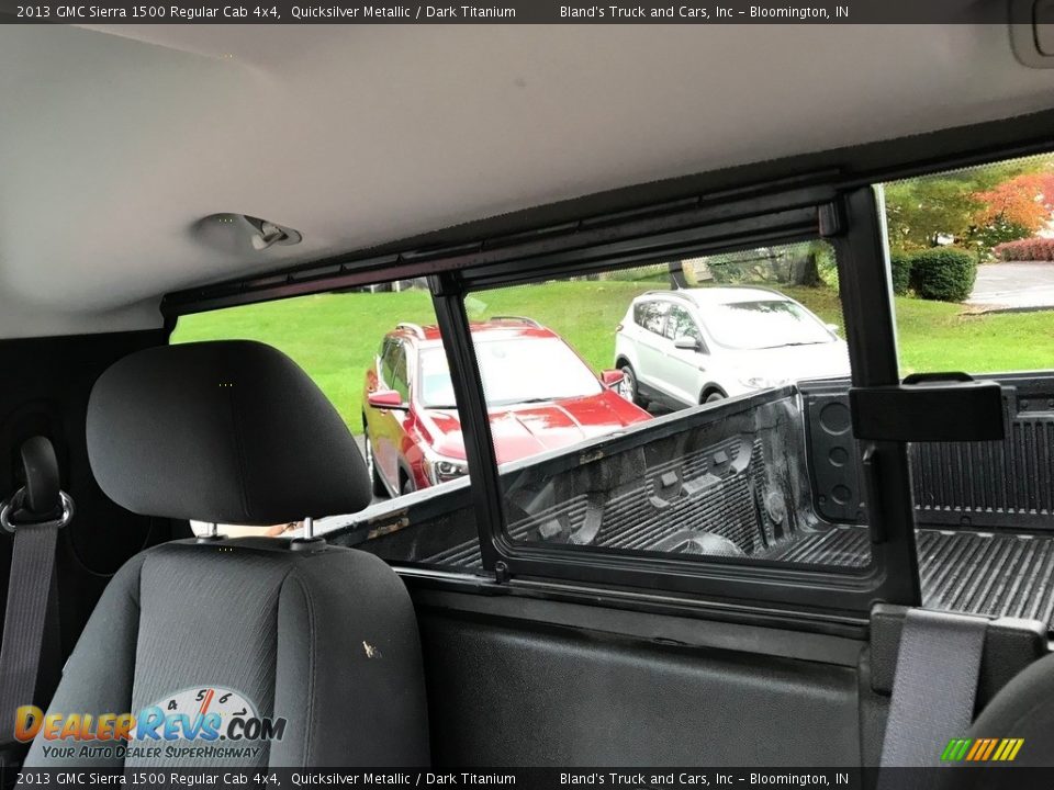 2013 GMC Sierra 1500 Regular Cab 4x4 Quicksilver Metallic / Dark Titanium Photo #24