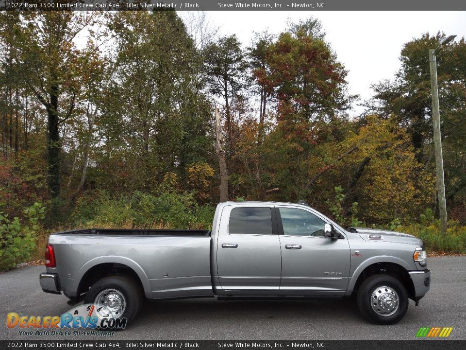 Billet Silver Metallic 2022 Ram 3500 Limited Crew Cab 4x4 Photo #9