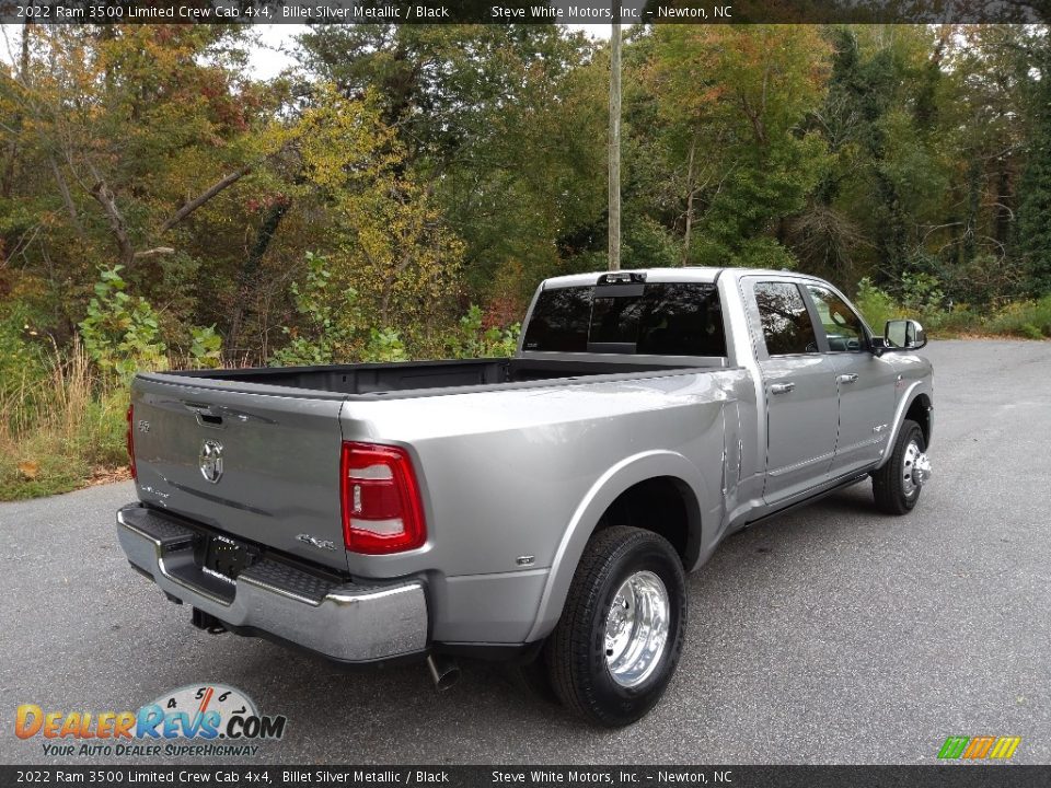 2022 Ram 3500 Limited Crew Cab 4x4 Billet Silver Metallic / Black Photo #10