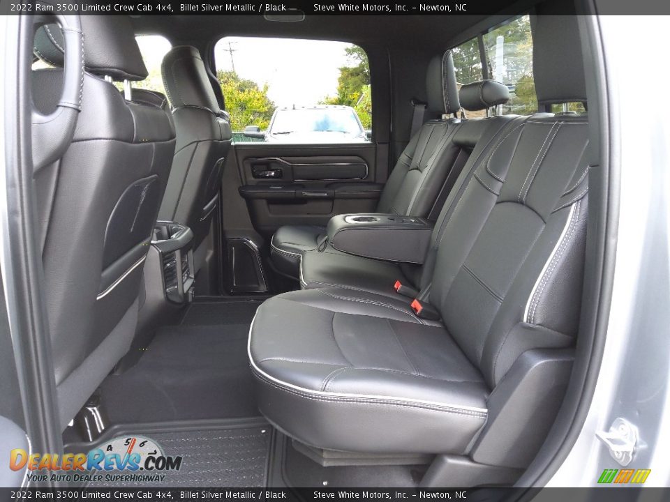 Rear Seat of 2022 Ram 3500 Limited Crew Cab 4x4 Photo #15