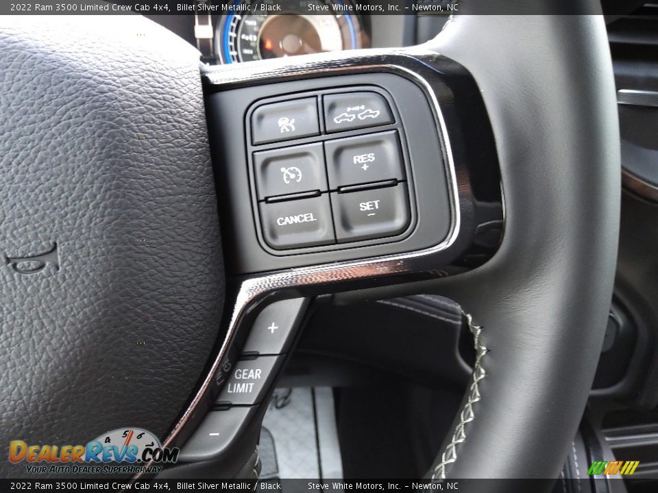 2022 Ram 3500 Limited Crew Cab 4x4 Steering Wheel Photo #23