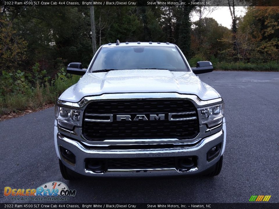 2022 Ram 4500 SLT Crew Cab 4x4 Chassis Bright White / Black/Diesel Gray Photo #3