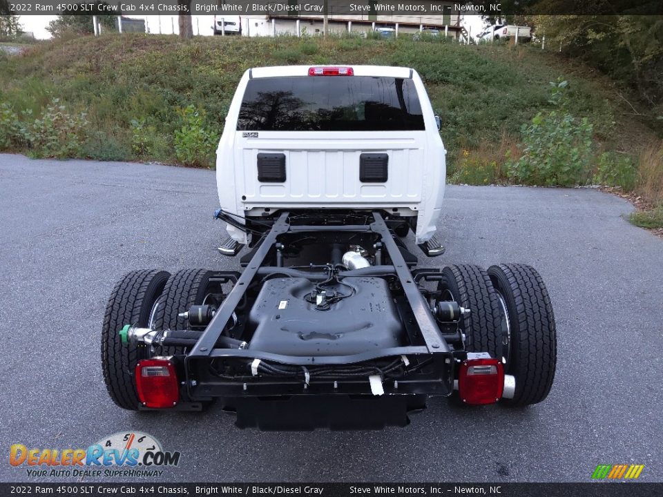 2022 Ram 4500 SLT Crew Cab 4x4 Chassis Bright White / Black/Diesel Gray Photo #7