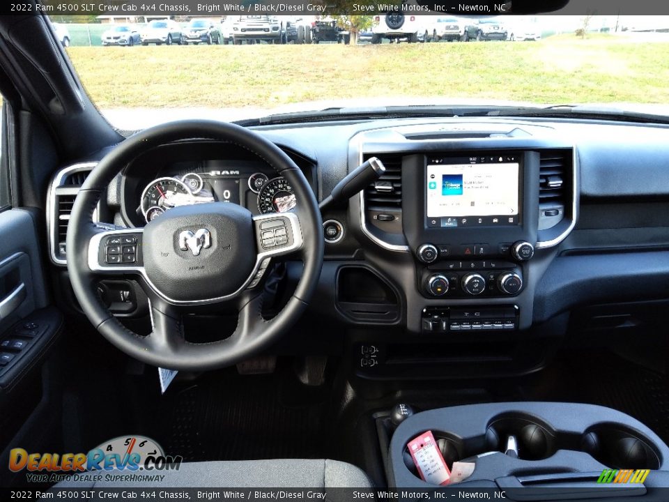 2022 Ram 4500 SLT Crew Cab 4x4 Chassis Bright White / Black/Diesel Gray Photo #18