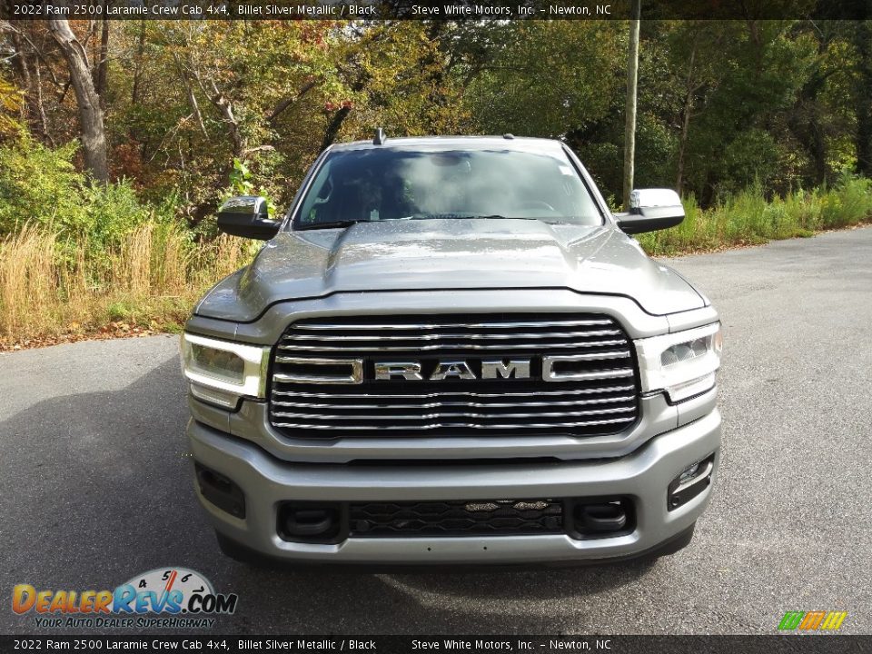 2022 Ram 2500 Laramie Crew Cab 4x4 Billet Silver Metallic / Black Photo #3