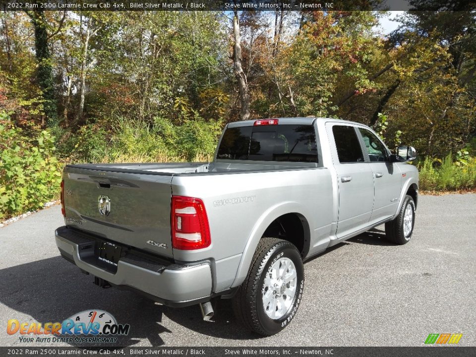 2022 Ram 2500 Laramie Crew Cab 4x4 Billet Silver Metallic / Black Photo #6