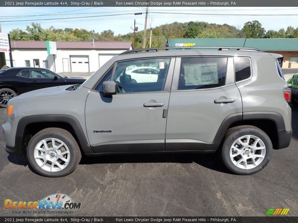 2021 Jeep Renegade Latitude 4x4 Sting-Gray / Black Photo #2