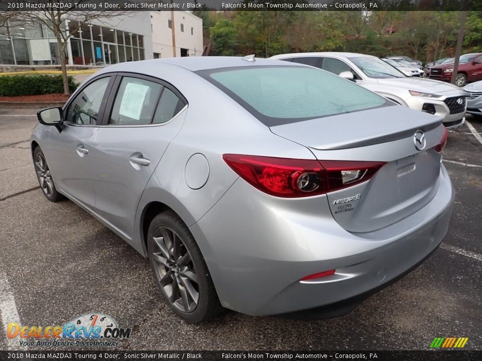 2018 Mazda MAZDA3 Touring 4 Door Sonic Silver Metallic / Black Photo #2