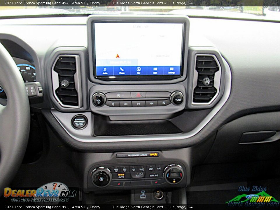 2021 Ford Bronco Sport Big Bend 4x4 Area 51 / Ebony Photo #18