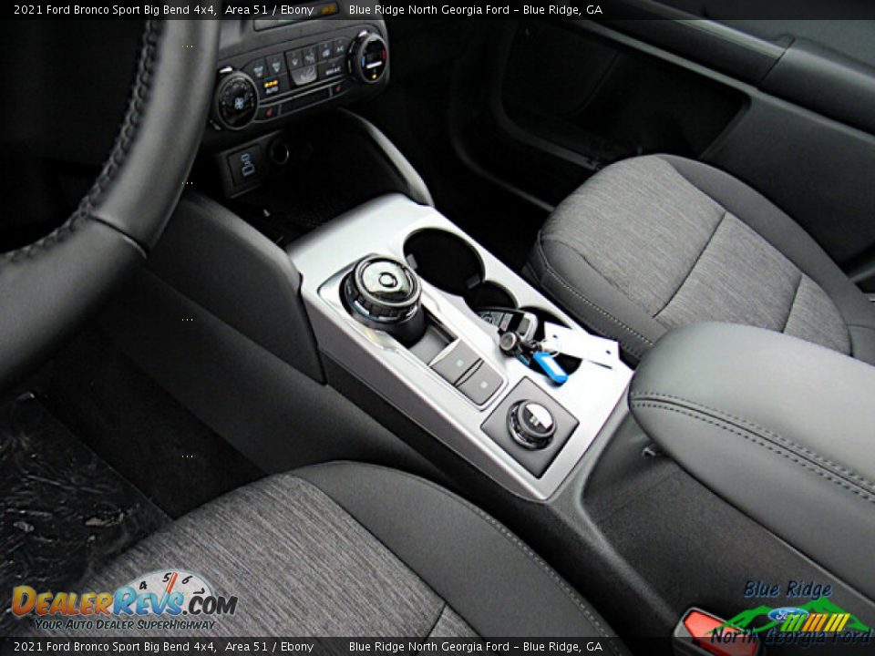 2021 Ford Bronco Sport Big Bend 4x4 Area 51 / Ebony Photo #25