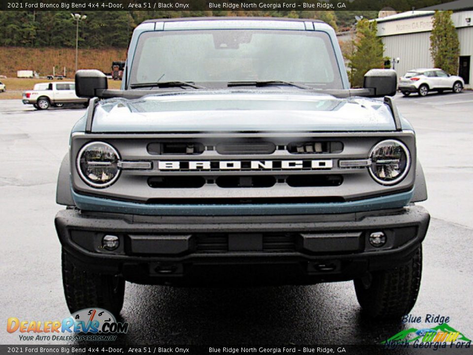 2021 Ford Bronco Big Bend 4x4 4-Door Area 51 / Black Onyx Photo #8