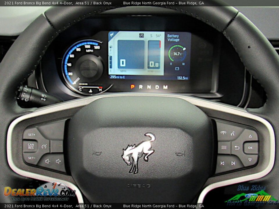2021 Ford Bronco Big Bend 4x4 4-Door Area 51 / Black Onyx Photo #16
