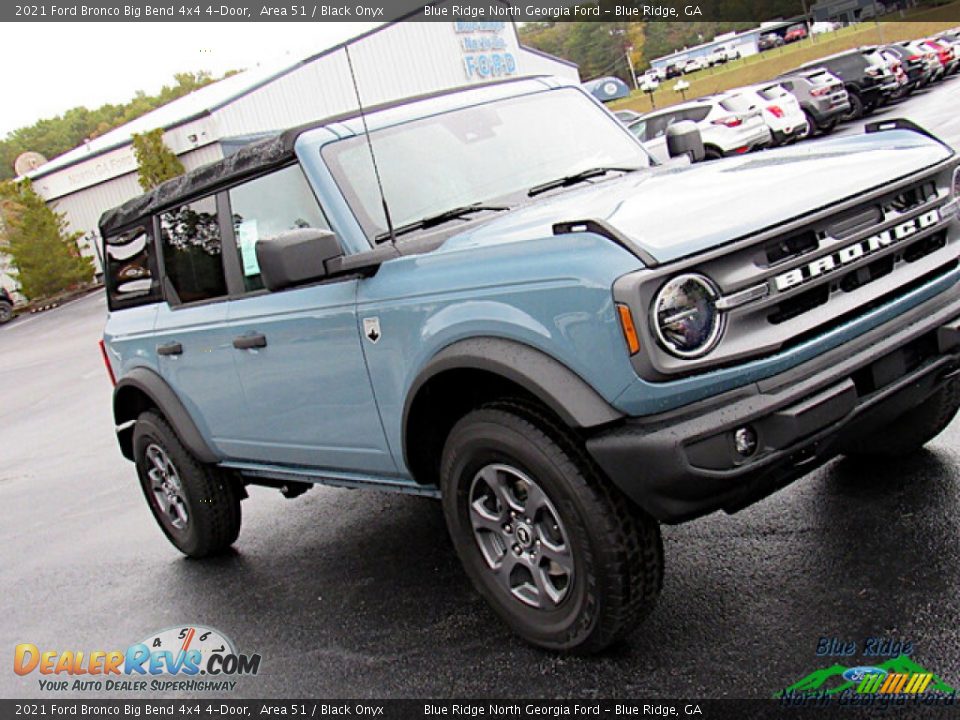 2021 Ford Bronco Big Bend 4x4 4-Door Area 51 / Black Onyx Photo #24