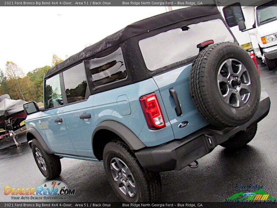 2021 Ford Bronco Big Bend 4x4 4-Door Area 51 / Black Onyx Photo #26