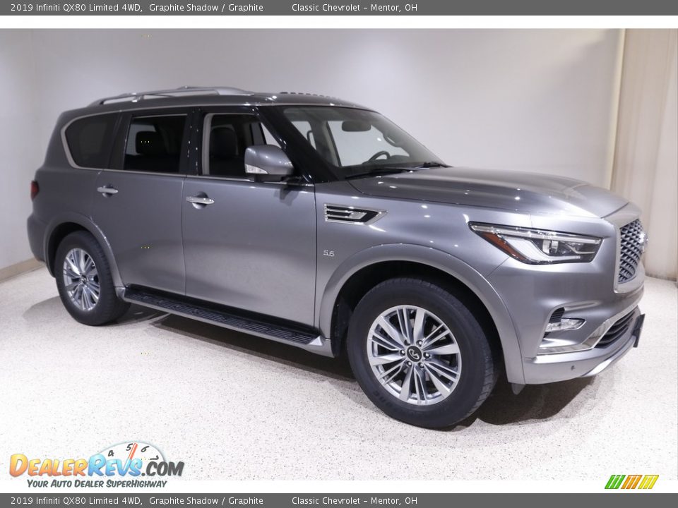 2019 Infiniti QX80 Limited 4WD Graphite Shadow / Graphite Photo #1