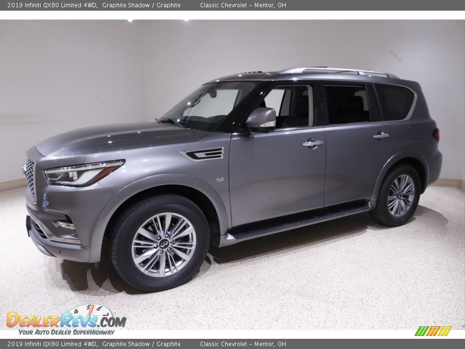 2019 Infiniti QX80 Limited 4WD Graphite Shadow / Graphite Photo #3