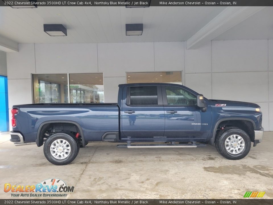 Northsky Blue Metallic 2022 Chevrolet Silverado 3500HD LT Crew Cab 4x4 Photo #2