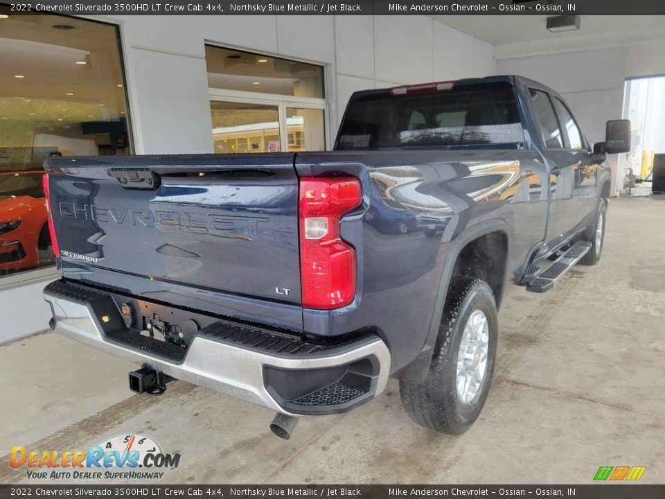 2022 Chevrolet Silverado 3500HD LT Crew Cab 4x4 Northsky Blue Metallic / Jet Black Photo #3