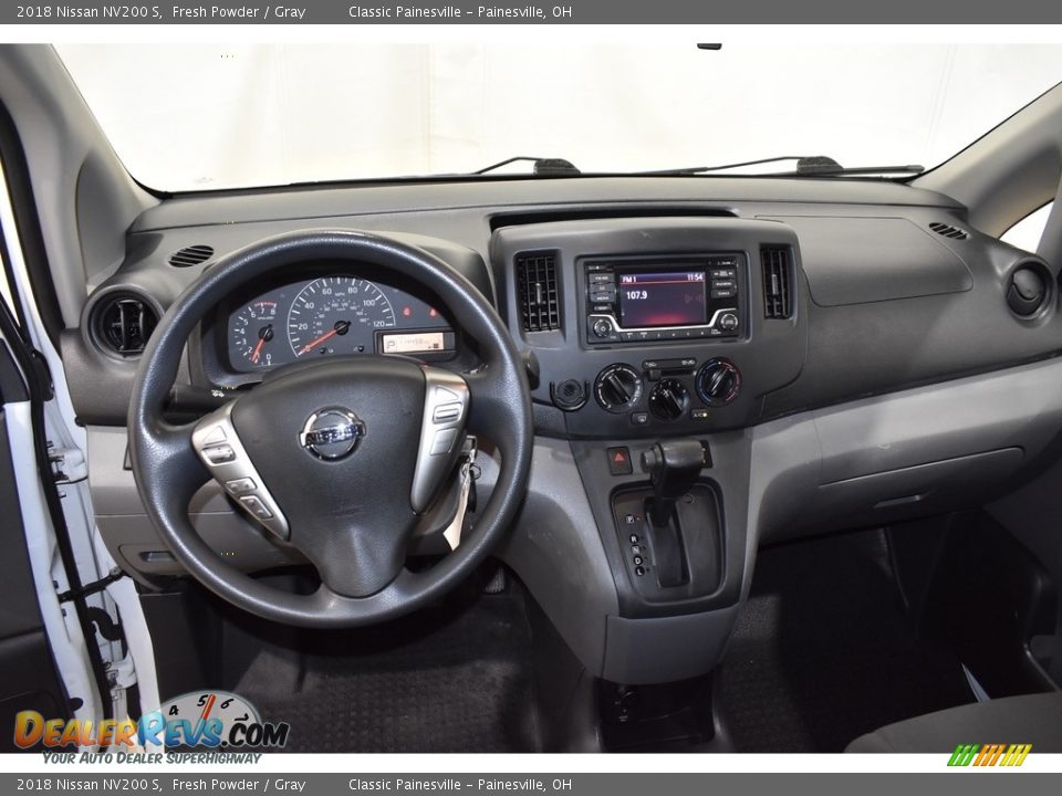 2018 Nissan NV200 S Fresh Powder / Gray Photo #12