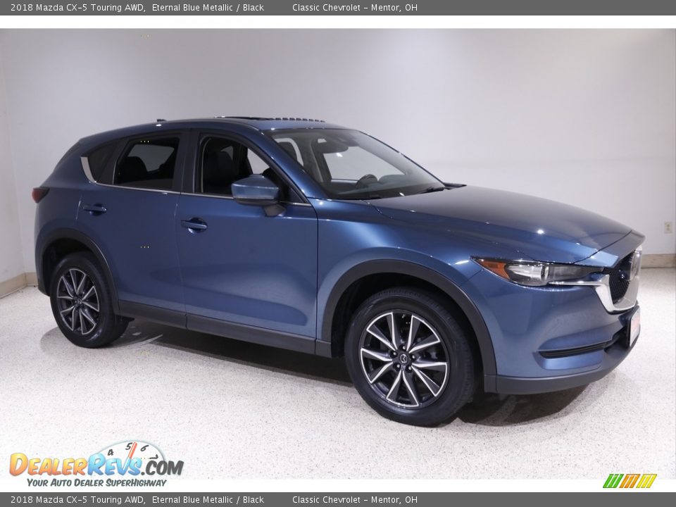 2018 Mazda CX-5 Touring AWD Eternal Blue Metallic / Black Photo #1