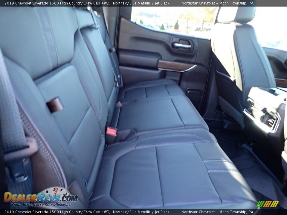 2019 Chevrolet Silverado 1500 High Country Crew Cab 4WD Northsky Blue Metallic / Jet Black Photo #16