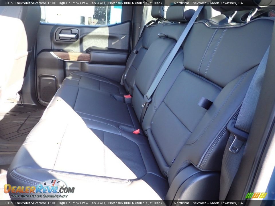 2019 Chevrolet Silverado 1500 High Country Crew Cab 4WD Northsky Blue Metallic / Jet Black Photo #20