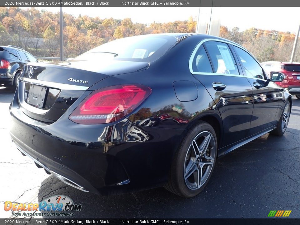 2020 Mercedes-Benz C 300 4Matic Sedan Black / Black Photo #8