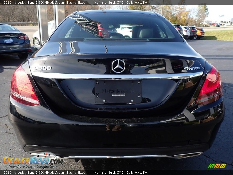 2020 Mercedes-Benz C 300 4Matic Sedan Black / Black Photo #9