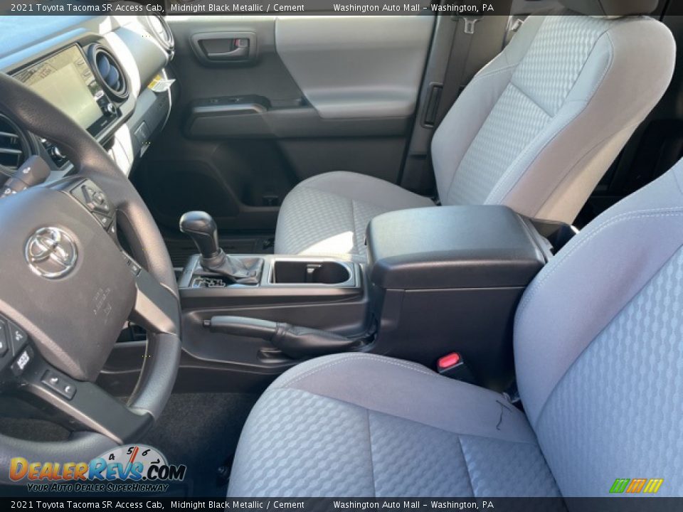 Front Seat of 2021 Toyota Tacoma SR Access Cab Photo #4