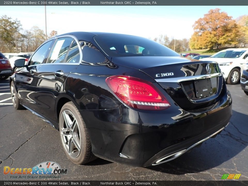 2020 Mercedes-Benz C 300 4Matic Sedan Black / Black Photo #11