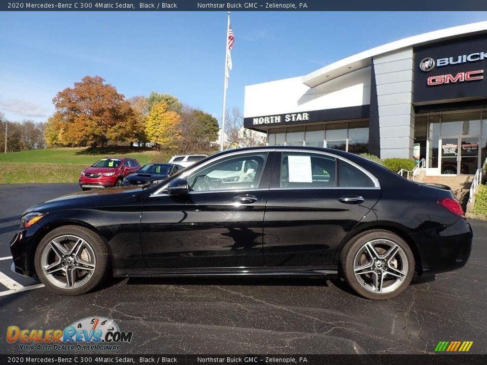 2020 Mercedes-Benz C 300 4Matic Sedan Black / Black Photo #12