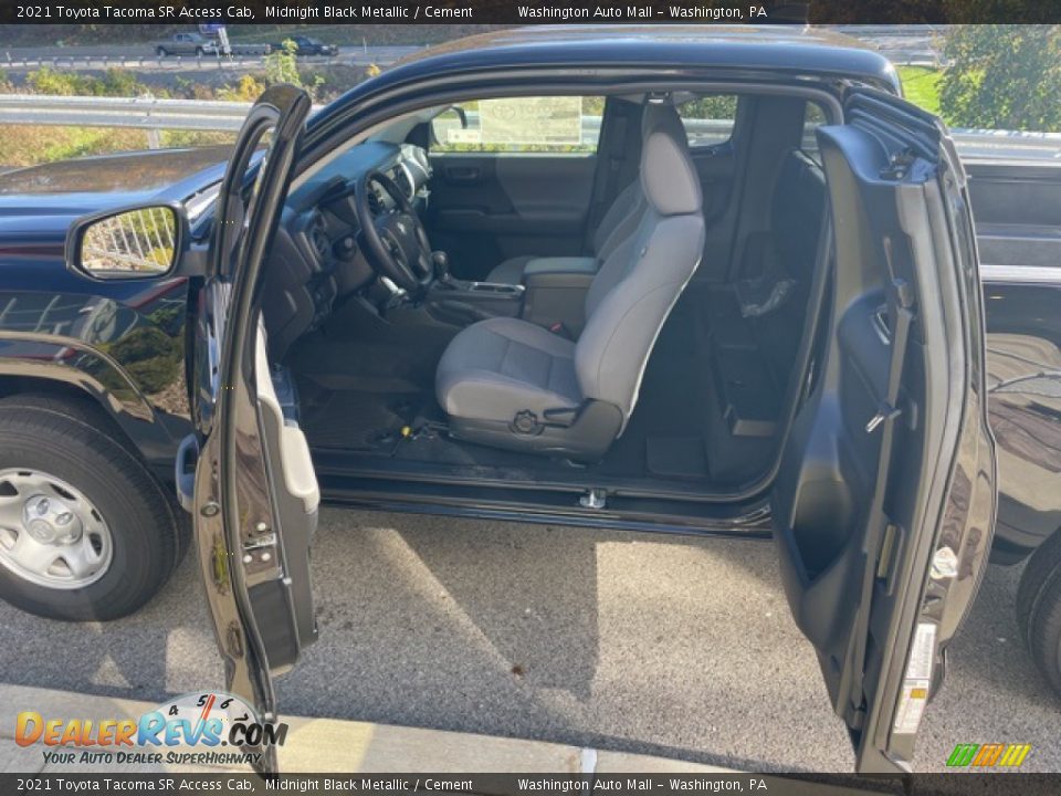 Front Seat of 2021 Toyota Tacoma SR Access Cab Photo #10